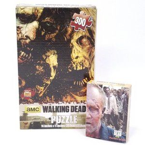 AMC Walking Dead 300 Piece Puzzle Playing Cards